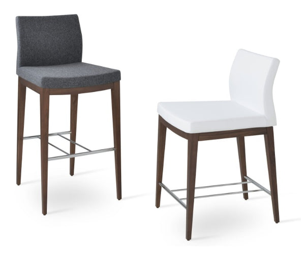 Pasha Low-Back Stool - Parliament Interiors